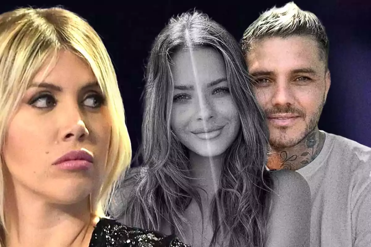 Wanda Nara, La China Suárez y Mauro Icardi.