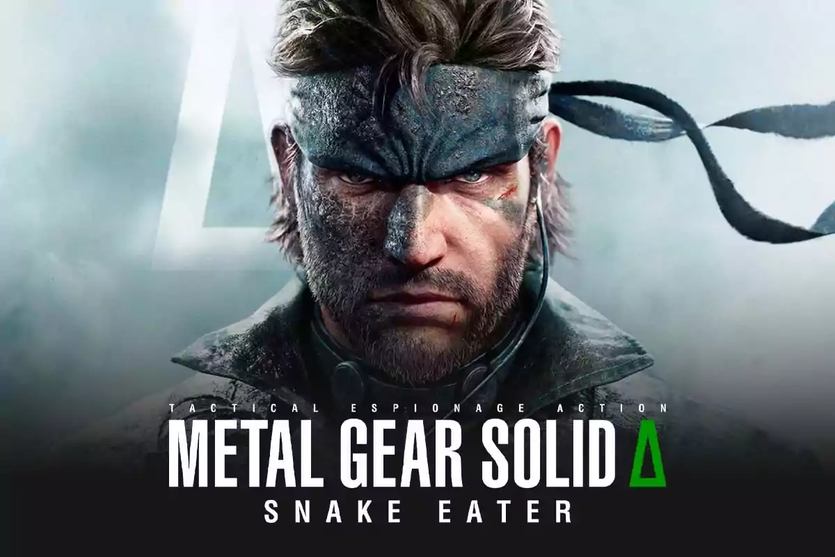 Cover of the video game Metal Gear Solid Delta Snake Eater with a main character in the foreground.