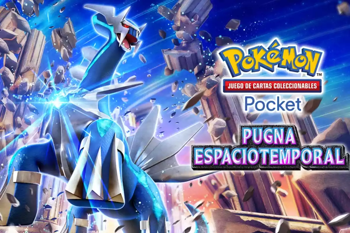 Imagen promocional de un juego de cartas coleccionables de Pokémon titulado 