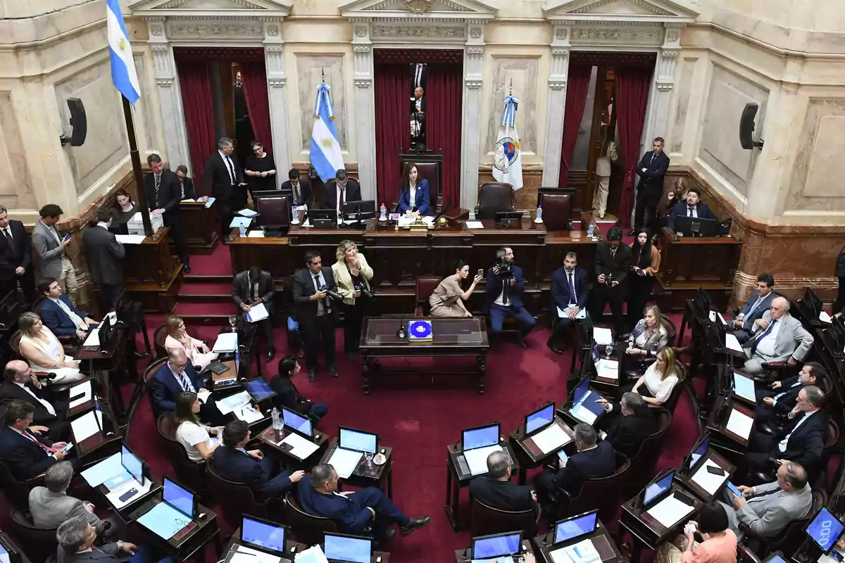 Votación en el Senado