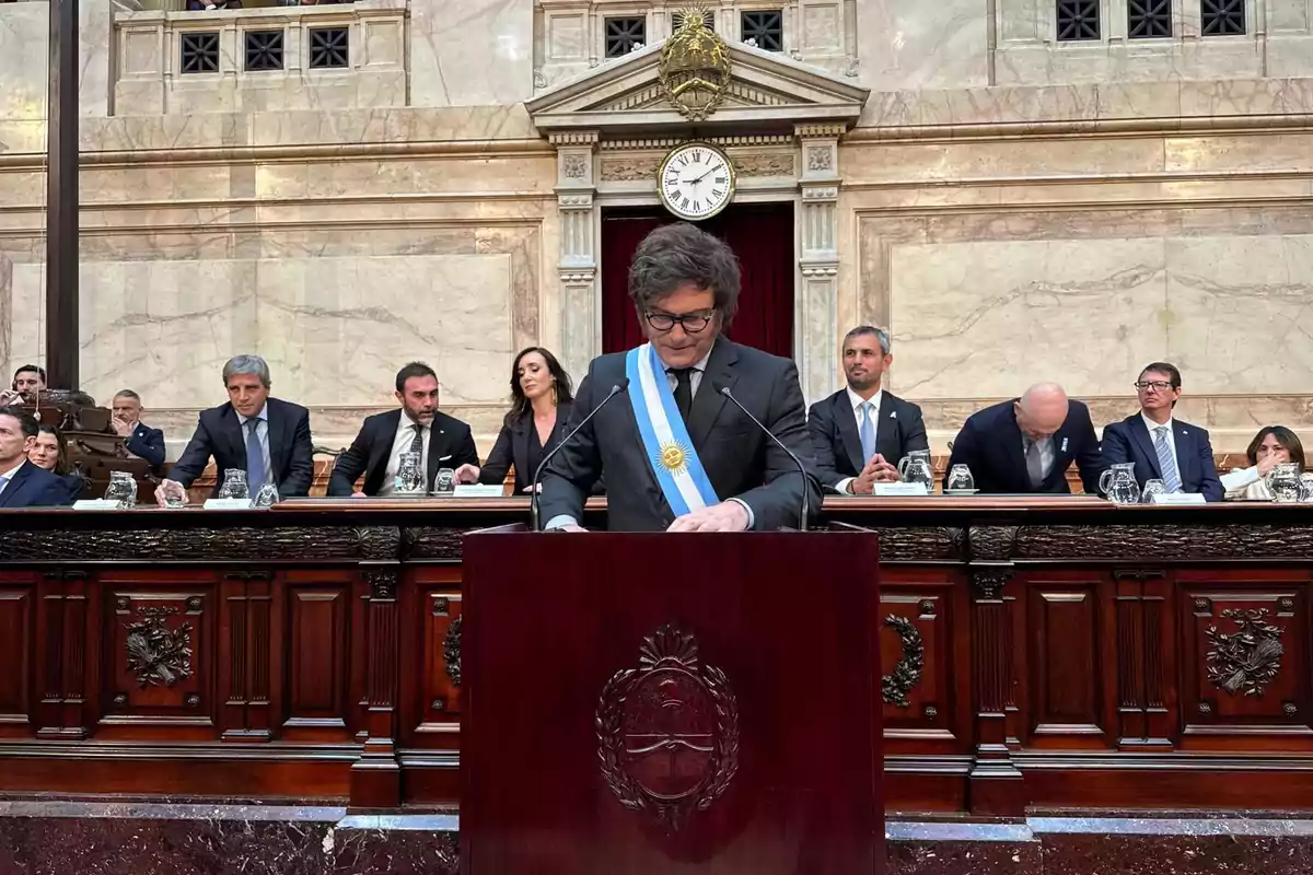 Presupuesto 2025: el discurso de Javier Milei en vivo desde el Congreso