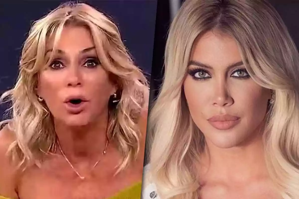 Yanina Latorre y Wanda Nara