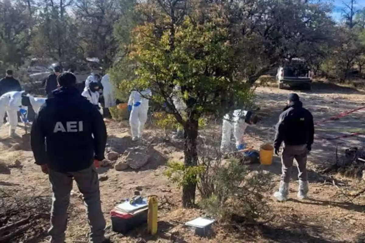 Fosas clandestinas en Chihuahua